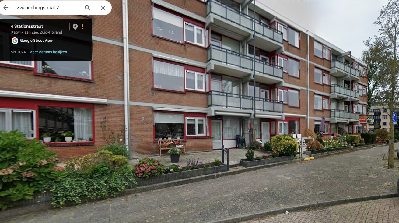 Zwanenburgstraat 2, 2225 EB Katwijk aan Zee, Nederland