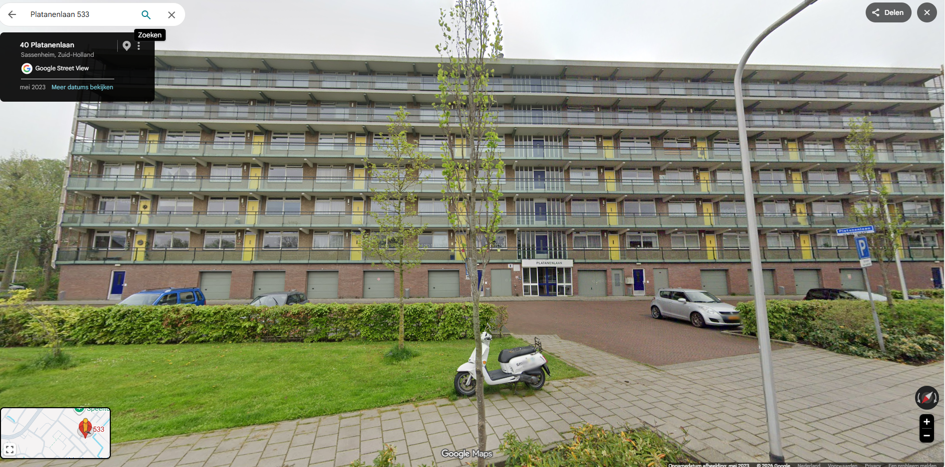 Platanenlaan 533, 2172 BL Sassenheim, Nederland