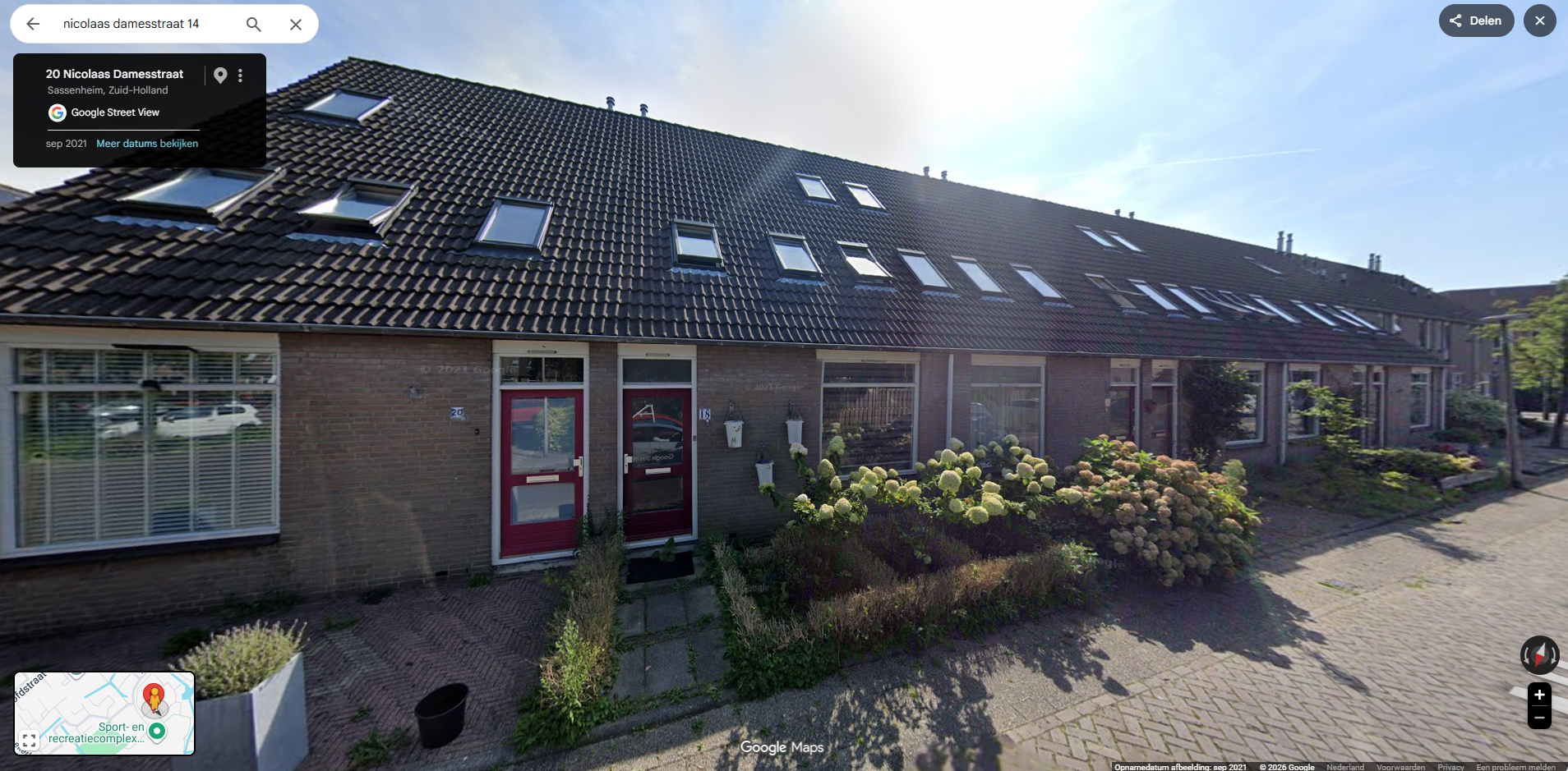 Nicolaas Damesstraat 14, Sassenheim